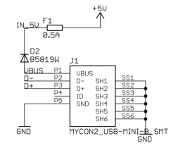 ESP8266: Schaltplan USB-Schnittstelle