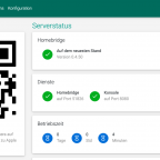 Homebridge Config-Ui-X Startseite